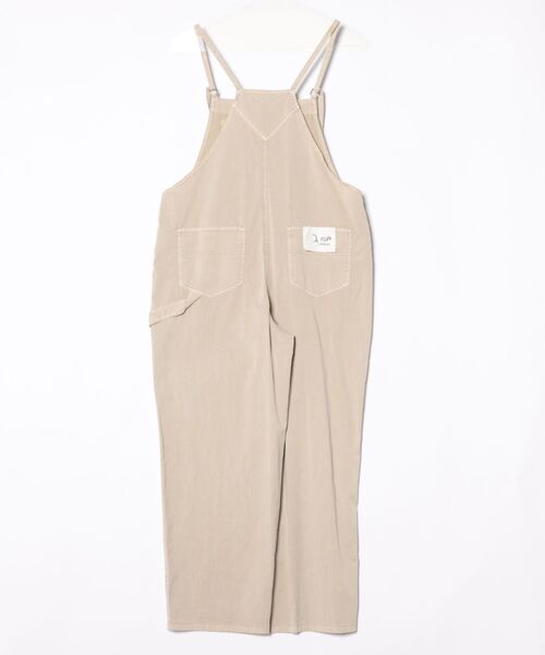 INTERPLANET（インタープラネット）の「【CYNICAL】ストレッチツイルキャミサロペット（サロペット/オーバーオール・レディース・ブラック/ベージュ・FREE）」の3枚目の写真