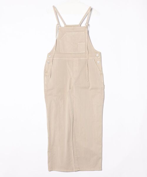 INTERPLANET（インタープラネット）の「【CYNICAL】ストレッチツイルキャミサロペット（サロペット/オーバーオール・レディース・ブラック/ベージュ・FREE）」の5枚目の写真