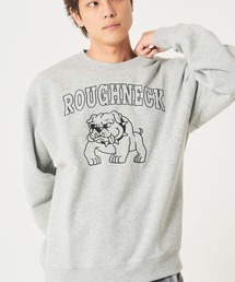 CORISCO（コリスコ）の「裏起毛ライン刺繍アニマル柄トレーナー(M1)（スウェット）」