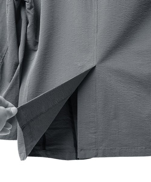 セール】2WAYストレッチポリサッカー2Bジャケット メンズ テーラード