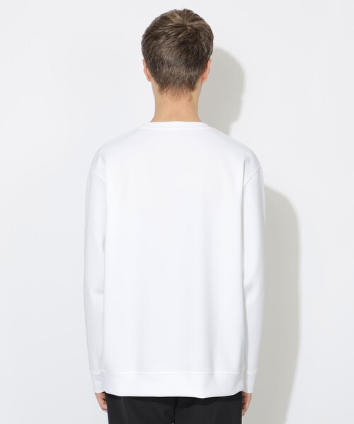BLACK LABEL CRESTBRIDGE（ブラックレーベル・クレストブリッジ）の「【WEB・一部店舗限定】ハブラシジェントルマンスウェットシャツ（スウェット・メンズ・ブラック/オフホワイト・XL/L/M）」の5枚目の写真