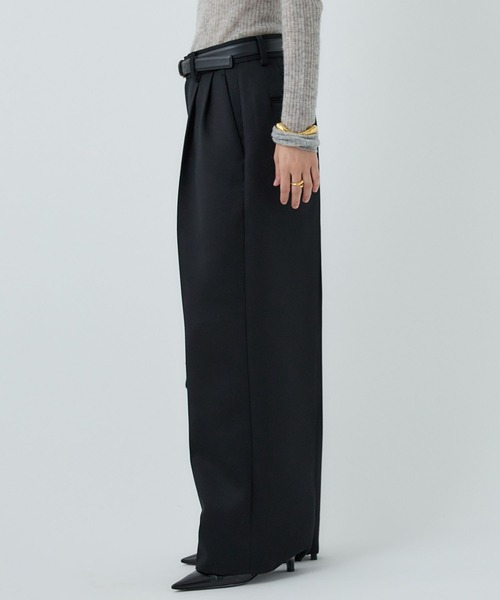 Chaos(カオス)の「Chaos(カオス)/ ◇大草直子さん着用◇ チェルシートラウザー(スラックス・レディース・ブラック・38/36)」の14枚目の写真