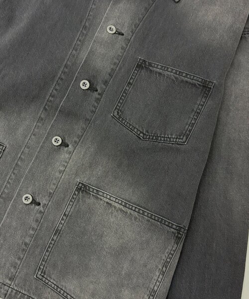 WHO'S WHO gallery（フーズフーギャラリー）の「KOOKYNカバーオールJKT（カバーオール・メンズ・ブルー/ブラック・FREE）」の7枚目の写真