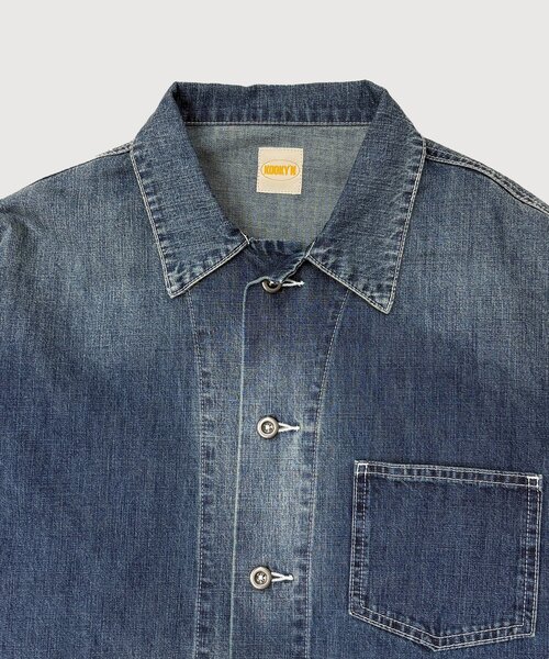 WHO'S WHO gallery（フーズフーギャラリー）の「KOOKYNカバーオールJKT（カバーオール・メンズ・ブルー/ブラック・FREE）」の9枚目の写真