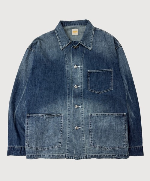 WHO'S WHO gallery（フーズフーギャラリー）の「KOOKYNカバーオールJKT（カバーオール・メンズ・ブルー/ブラック・FREE）」の2枚目の写真