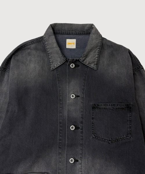 WHO'S WHO gallery（フーズフーギャラリー）の「KOOKYNカバーオールJKT（カバーオール・メンズ・ブルー/ブラック・FREE）」の5枚目の写真