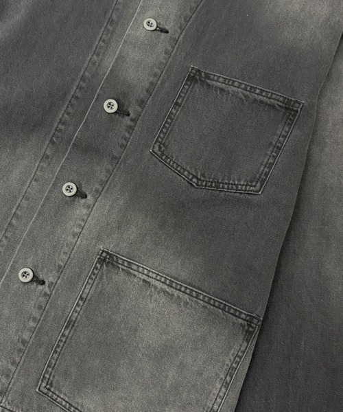 WHO'S WHO gallery（フーズフーギャラリー）の「KOOKYNカバーオールJKT（カバーオール・メンズ・ブルー/ブラック・FREE）」の10枚目の写真