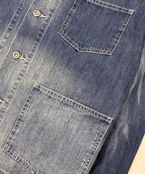 WHO'S WHO gallery（フーズフーギャラリー）の「KOOKYNカバーオールJKT（カバーオール・メンズ・ブルー/ブラック・FREE）」の6枚目の写真