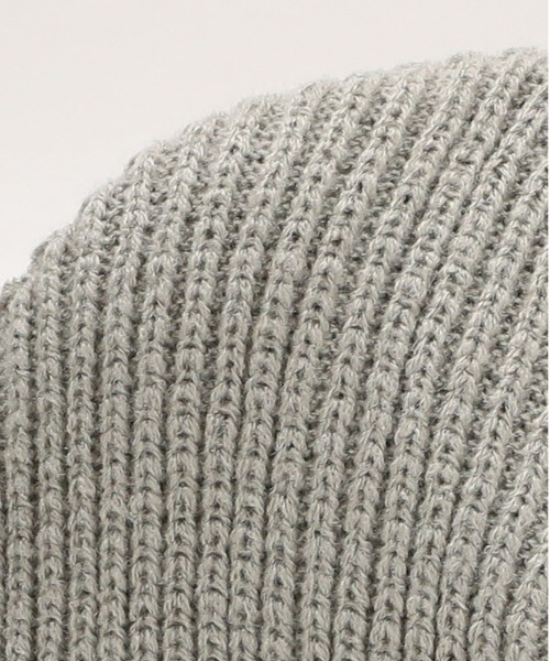 BACK NUMBER（バックナンバー）の「【BACK NUMBER】アクリルムジニットワッチ（ニットキャップ/ビーニー・メンズ・ブラック/ベージュ/カーキブラウン・フリー）」の8枚目の写真