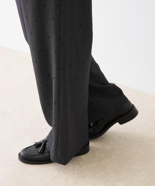 セール】F by ROSSO ハート刺繍タックワイドパンツ（その他パンツ）｜F