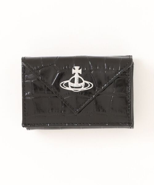 小物 Vivienne Westwood Black Envelope Wallet ENVELOPE BILLFOLD（財布）｜Vivienne Westwood（ヴィヴィアンウエスト