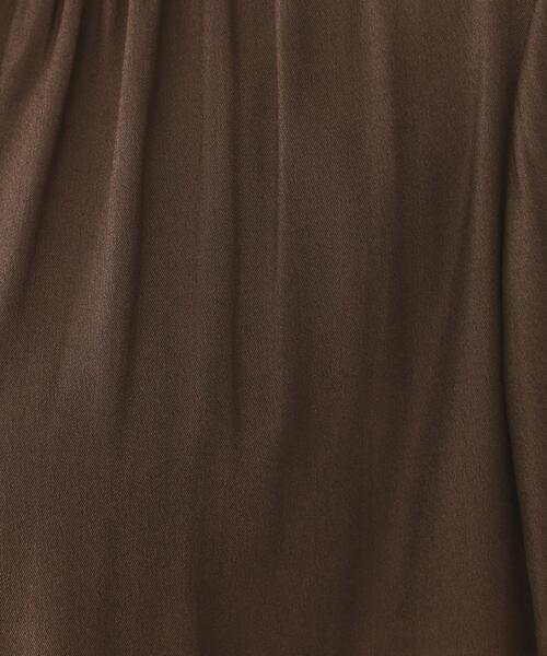 OPAQUE.CLIP（オペークドットクリップ）の「フリルカラーブラウス【洗濯機OK】（シャツ/ブラウス・レディース・ナチュラル/ブラウン系その他/パープル・38/40/42）」の7枚目の写真