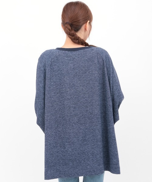 チチカカ(チチカカ)の「起毛サカリバドルマンプルオーバー(Tシャツ/カットソー・レディース・ネイビー/ベージュ/チャコールグレー・FREE)」の12枚目の写真
