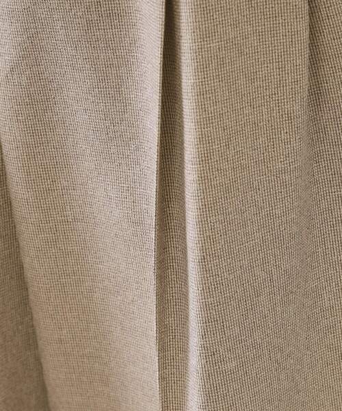 OPAQUE.CLIP（オペークドットクリップ）の「ストレッチタックワイドパンツ/セットアップ対応可【洗濯機OK】（その他パンツ・レディース・チャコール/ベージュ系その他6・36/38/40/42）」の7枚目の写真