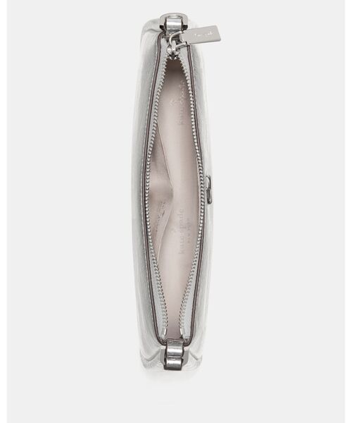 kate spade new york（ケイトスペード ニューヨーク）の「ケイラ メタリック コンバーチブル リストレット（ポーチ・レディース・グレー・ONESIZE）」の3枚目の写真
