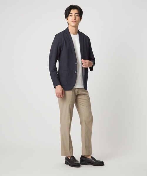 A DAY IN THE LIFE UNITED ARROWS(アデイインザライフユナイテッドアローズ)の「サッカー カーディガンジャケット<A DAY IN THE LIFE>(カーディガン/ボレロ・メンズ・ネイビー/ダークグレー・L/M/S/XL)」の8枚目の写真