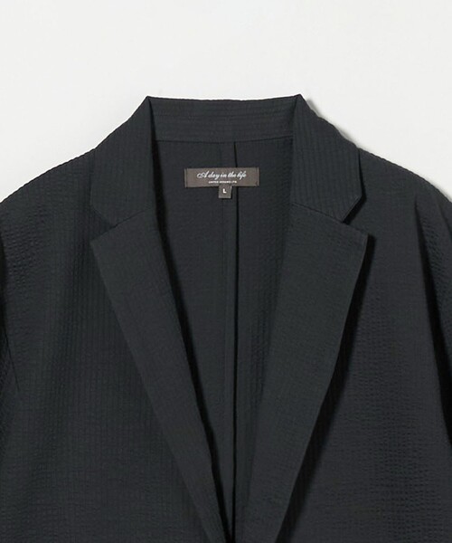 A DAY IN THE LIFE UNITED ARROWS(アデイインザライフユナイテッドアローズ)の「サッカー カーディガンジャケット<A DAY IN THE LIFE>(カーディガン/ボレロ・メンズ・ネイビー/ダークグレー・L/M/S/XL)」の21枚目の写真