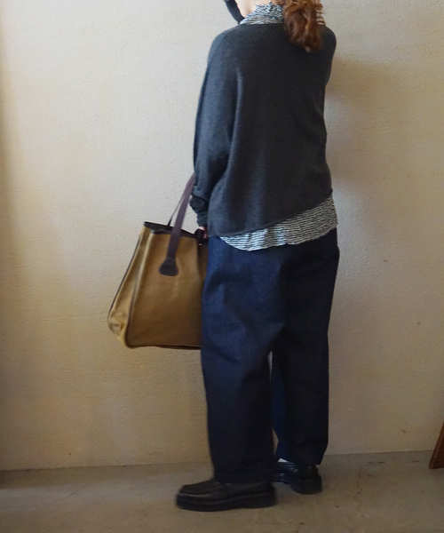 JOURNAL STANDARD LUXE（ジャーナルスタンダード　ラックス）の「13.8OZデニム ワーク5PK（デニムパンツ・レディース・ネイビー・SMALL/MEDIUM）」の3枚目の写真