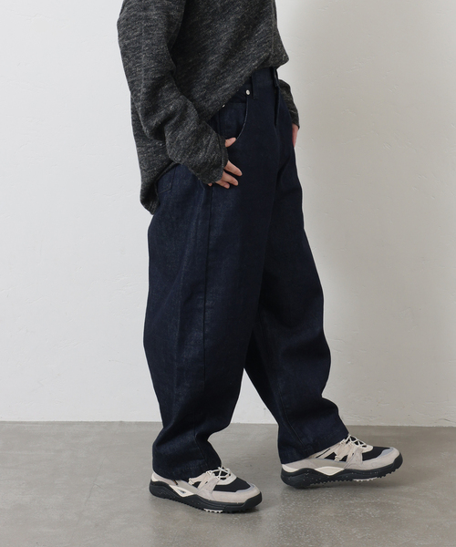 JOURNAL STANDARD LUXE（ジャーナルスタンダード　ラックス）の「13.8OZデニム ワーク5PK（デニムパンツ・レディース・ネイビー・SMALL/MEDIUM）」の11枚目の写真