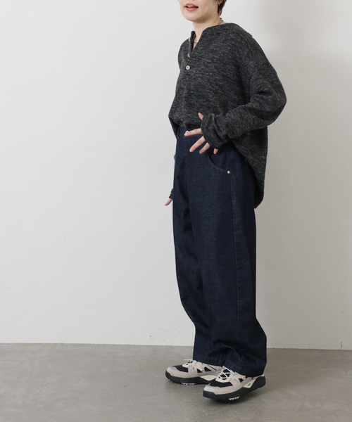 JOURNAL STANDARD LUXE（ジャーナルスタンダード　ラックス）の「13.8OZデニム ワーク5PK（デニムパンツ・レディース・ネイビー・SMALL/MEDIUM）」の12枚目の写真