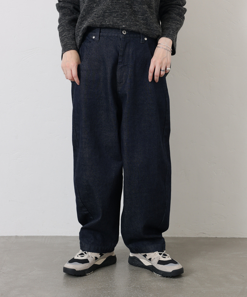 JOURNAL STANDARD LUXE（ジャーナルスタンダード　ラックス）の「13.8OZデニム ワーク5PK（デニムパンツ・レディース・ネイビー・SMALL/MEDIUM）」の15枚目の写真