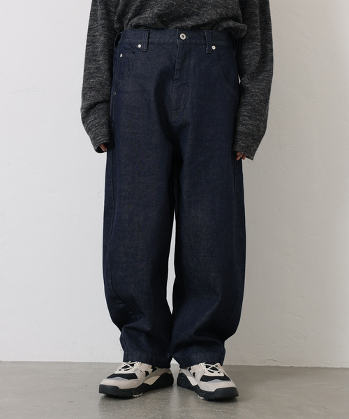 JOURNAL STANDARD LUXE（ジャーナルスタンダード　ラックス）の「13.8OZデニム ワーク5PK（デニムパンツ・レディース・ネイビー・SMALL/MEDIUM）」の16枚目の写真