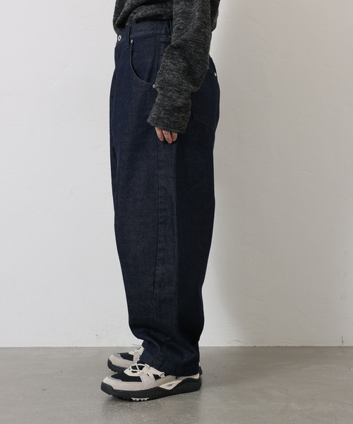 JOURNAL STANDARD LUXE（ジャーナルスタンダード　ラックス）の「13.8OZデニム ワーク5PK（デニムパンツ・レディース・ネイビー・SMALL/MEDIUM）」の17枚目の写真