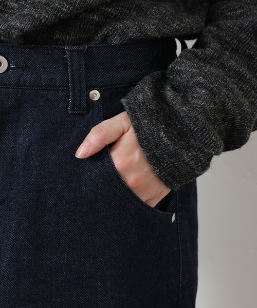 JOURNAL STANDARD LUXE（ジャーナルスタンダード　ラックス）の「13.8OZデニム ワーク5PK（デニムパンツ・レディース・ネイビー・SMALL/MEDIUM）」の21枚目の写真