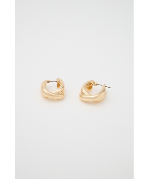 MOUSSY（マウジー）の「DUAL HOOP ピアス（ピアス（両耳用）・レディース・マルチ/ゴールド・FREE）」の5枚目の写真