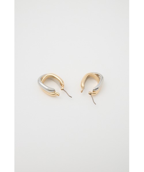 MOUSSY（マウジー）の「DUAL HOOP ピアス（ピアス（両耳用）・レディース・マルチ/ゴールド・FREE）」の12枚目の写真