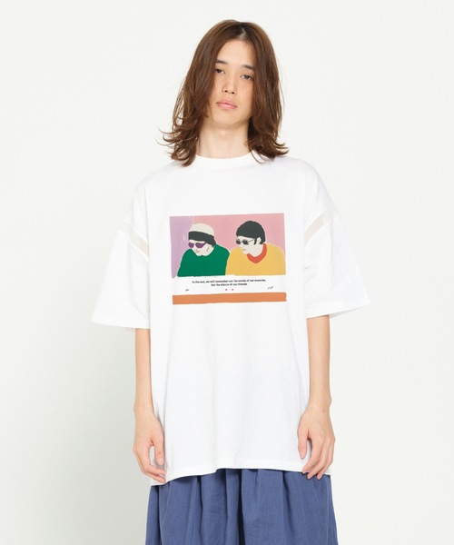 STOF(ストフ)の「PANYAO SAMUE T-SHIRT(Tシャツ/カットソー・メンズ・ブラック/ホワイト・S/M)」の2枚目の写真