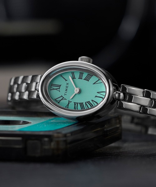 TIMEX(タイメックス)の「TIMEX/タイメックス キャバティナ 腕時計 TX-TW2Y26600 レディース(アナログ腕時計・レディース・ブルー・FREE)」の1枚目の写真