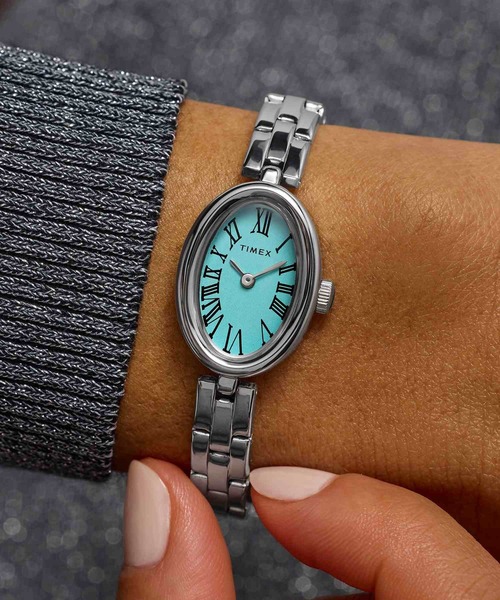TIMEX(タイメックス)の「TIMEX/タイメックス キャバティナ 腕時計 TX-TW2Y26600 レディース(アナログ腕時計・レディース・ブルー・FREE)」の2枚目の写真
