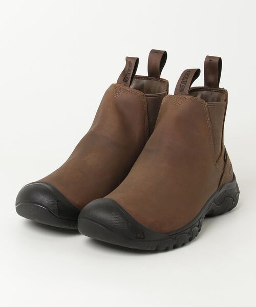 KEEN(キーン)の「ANCHORAGE BOOT IV WP / アンカレッジ ブーツ フォー ウォータープルーフ / メンズ 防水ウィンターブーツ(ブーツ・メンズ・ブラウン・25cm/25.5cm/26cm/26.5cm/27cm/27.5cm/28cm/28.5cm/29cm/30cm)」の9枚目の写真