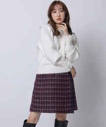 スカート（レッド/赤色系・ツイード）ファッション通販 - ZOZOTOWN