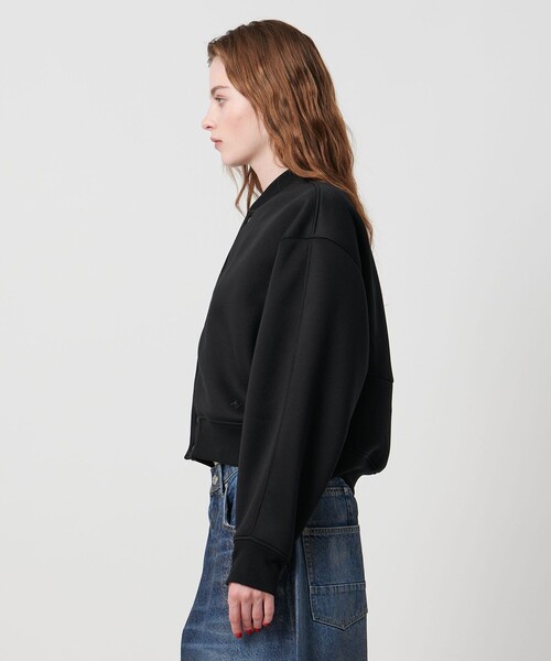 ASTRAET（アストラット）の「＜ASTRAET＞スナップボタン ブルゾン（ブルゾン・レディース・オフホワイト/ブラック・FREE）」の10枚目の写真