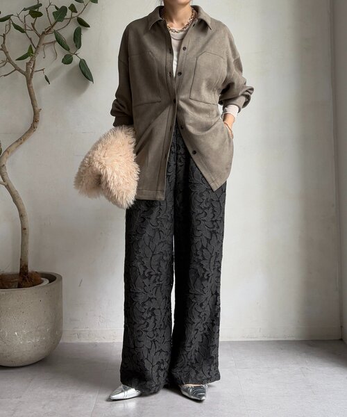 セール】ピグメントレースパンツ（その他パンツ）｜DouDou（ドゥドゥ