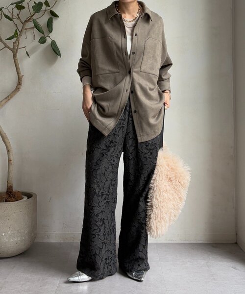 DouDou（ドゥドゥ）の「ピグメントレースパンツ（その他パンツ）」 - WEAR