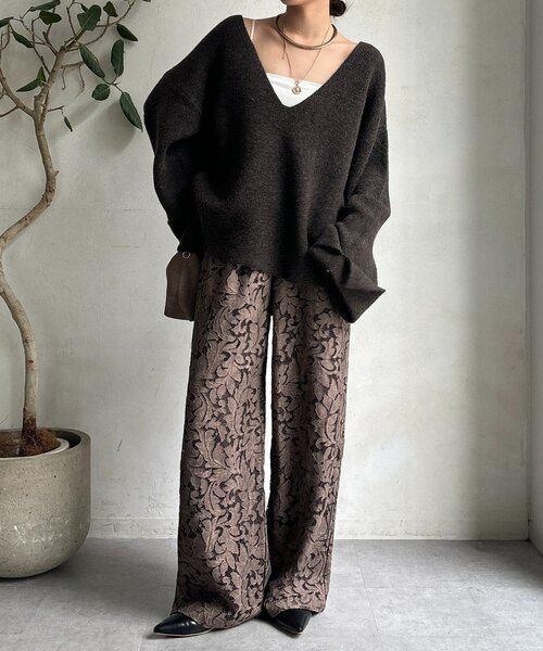 セール】ピグメントレースパンツ（その他パンツ）｜DouDou（ドゥドゥ