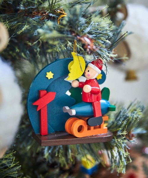 セール】ウッドミニチュアオーナメント [CHRISTMAS 2025]（インテリア