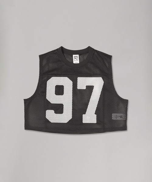 セール】PUMA X ROSE Relaxed Mesh Top 633804-01（その他トップス