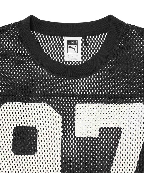 セール】PUMA X ROSE Relaxed Mesh Top 633804-01（その他トップス