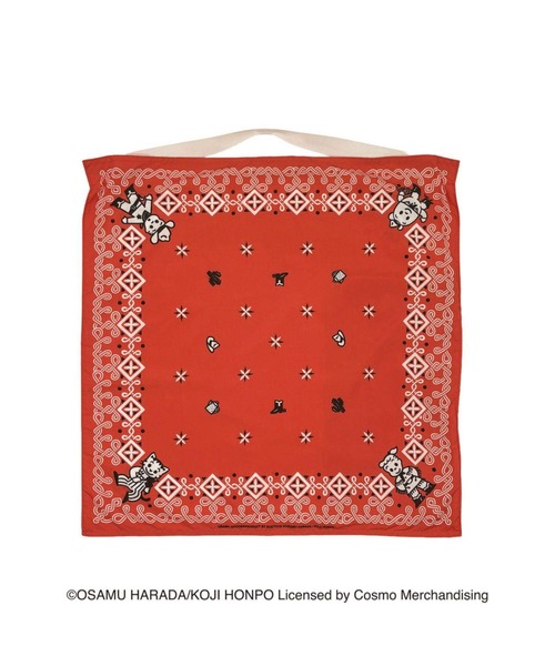 OSAMU GOODS(オサムグッズ)の「OSAMU GOODS(オサムグッズ)×ROOTOTE OE.ROOTOTE TABLO50.OSAMU-A(トートバッグ・レディース・レッド/サックスブルー/ミント・FREE)」の3枚目の写真