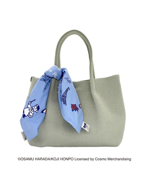 OSAMU GOODS(オサムグッズ)の「OSAMU GOODS(オサムグッズ)×ROOTOTE OE.ROOTOTE TABLO50.OSAMU-A(トートバッグ・レディース・レッド/サックスブルー/ミント・FREE)」の8枚目の写真