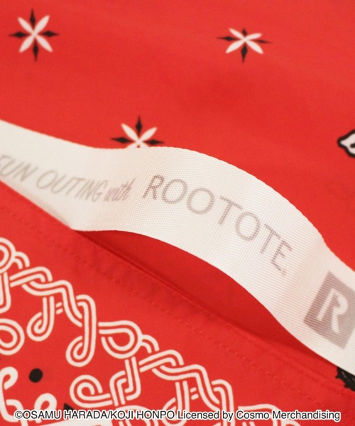OSAMU GOODS(オサムグッズ)の「OSAMU GOODS(オサムグッズ)×ROOTOTE OE.ROOTOTE TABLO50.OSAMU-A(トートバッグ・レディース・レッド/サックスブルー/ミント・FREE)」の10枚目の写真