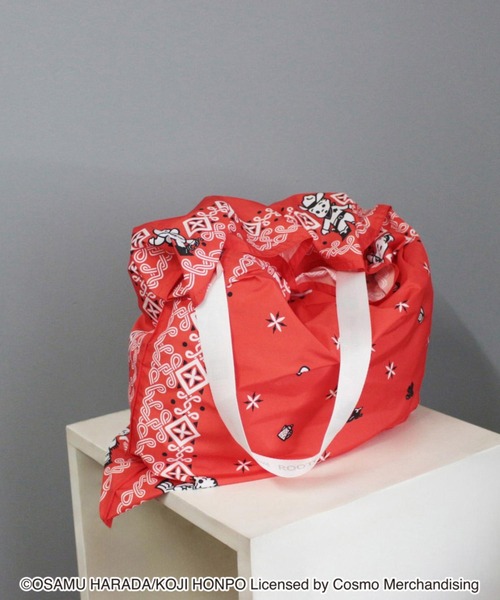 OSAMU GOODS(オサムグッズ)の「OSAMU GOODS(オサムグッズ)×ROOTOTE OE.ROOTOTE TABLO50.OSAMU-A(トートバッグ・レディース・レッド/サックスブルー/ミント・FREE)」の11枚目の写真