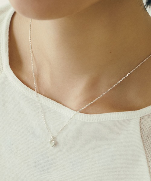 TEN.（テン）の「SILVER925 タイニーハートネックレス（ネックレス・レディース・シルバー・FREE）」の4枚目の写真