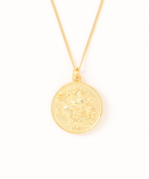 TUWAKRIM（トゥワクリム）の「【TUWAKRIM】S925コインモチーフネックレス（ネックレス・レディース・ゴールド・MEDIUM）」の3枚目の写真