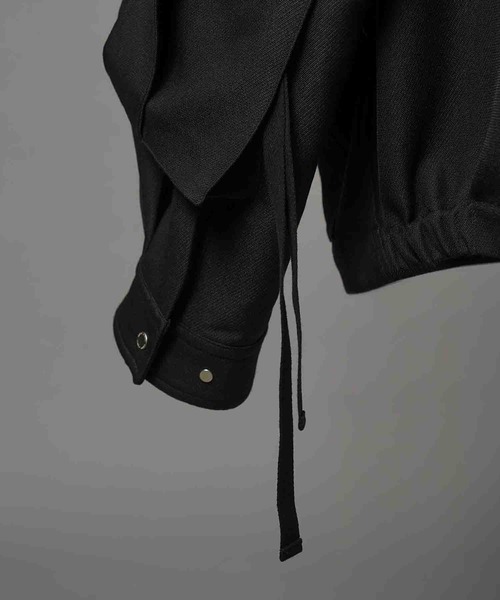 MAISON SPECIAL(メゾンスペシャル)の「《UNISEX》Prime-Over Cargo Big Poket Shirt Blouson/プライムオーバーカーゴビッグポケットシャツブルゾン【MAISON SPECIAL/メゾンスペシャル】(ブルゾン・メンズ・ベージュ/ブラック/オフホワイト・2/1)」の22枚目の写真