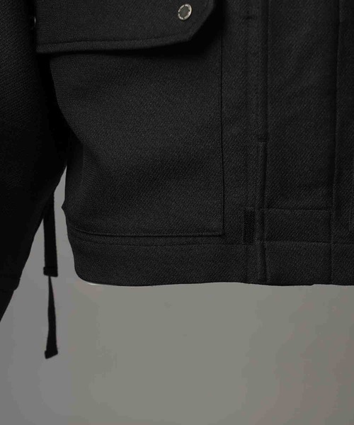 MAISON SPECIAL(メゾンスペシャル)の「《UNISEX》Prime-Over Cargo Big Poket Shirt Blouson/プライムオーバーカーゴビッグポケットシャツブルゾン【MAISON SPECIAL/メゾンスペシャル】(ブルゾン・メンズ・ベージュ/ブラック/オフホワイト・2/1)」の15枚目の写真